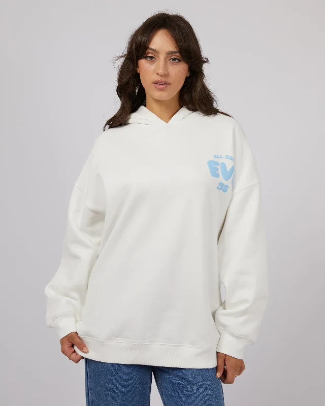 All About Eve Exhale Hoodie Vintage White