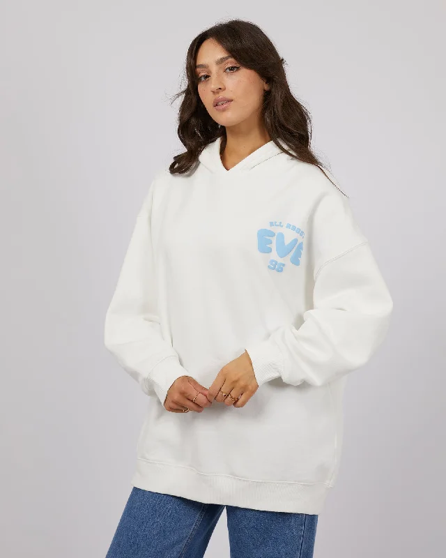 All About Eve Exhale Hoodie Vintage White