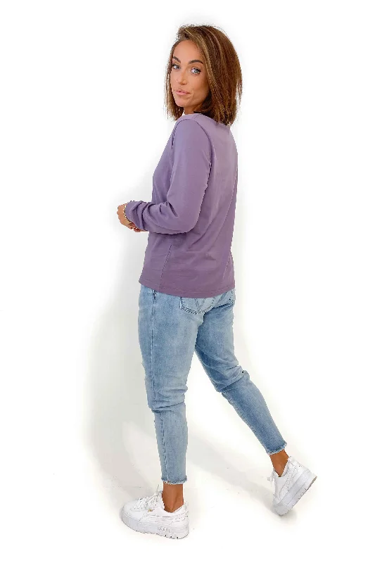 As Colour Dice Long sleeve Tee Mauve