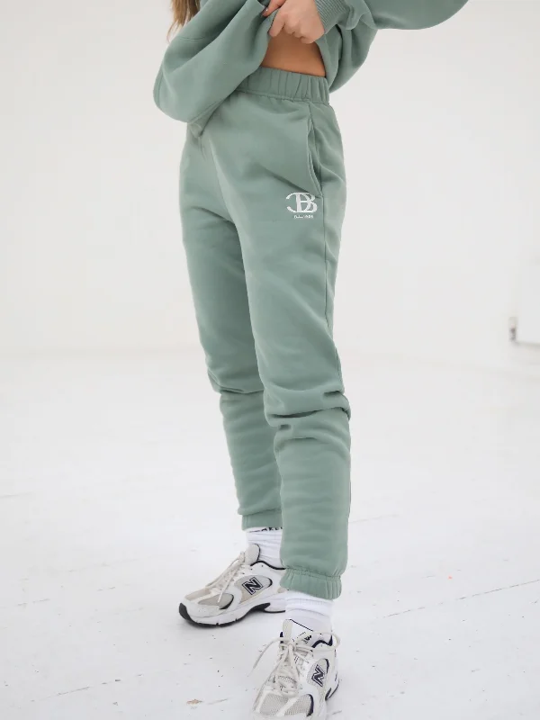 Initial Sweatpants - Sage Green