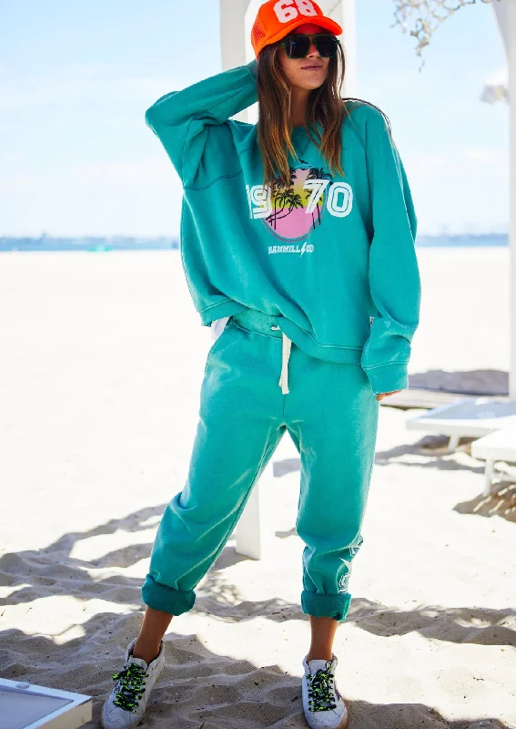 Hammill + Co Beach Vintage Sweat Jade