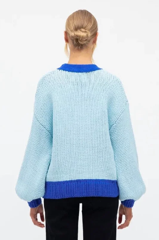 Paper Heart Jules Knit Blue