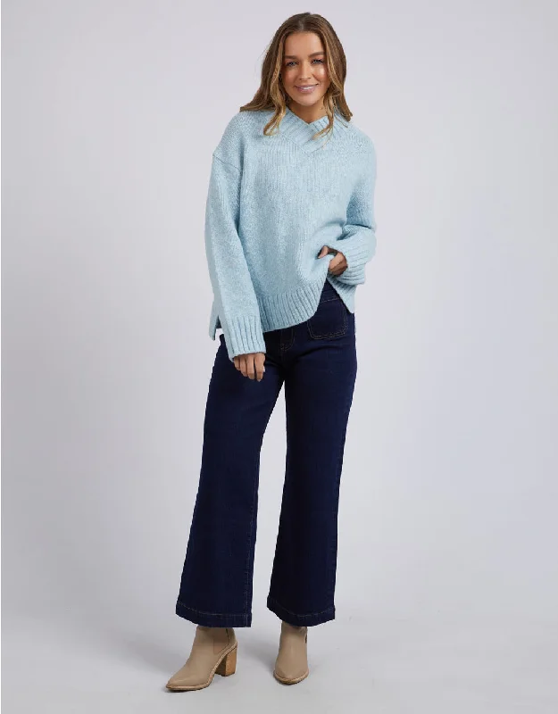 Pepper Knit - Pale Blue