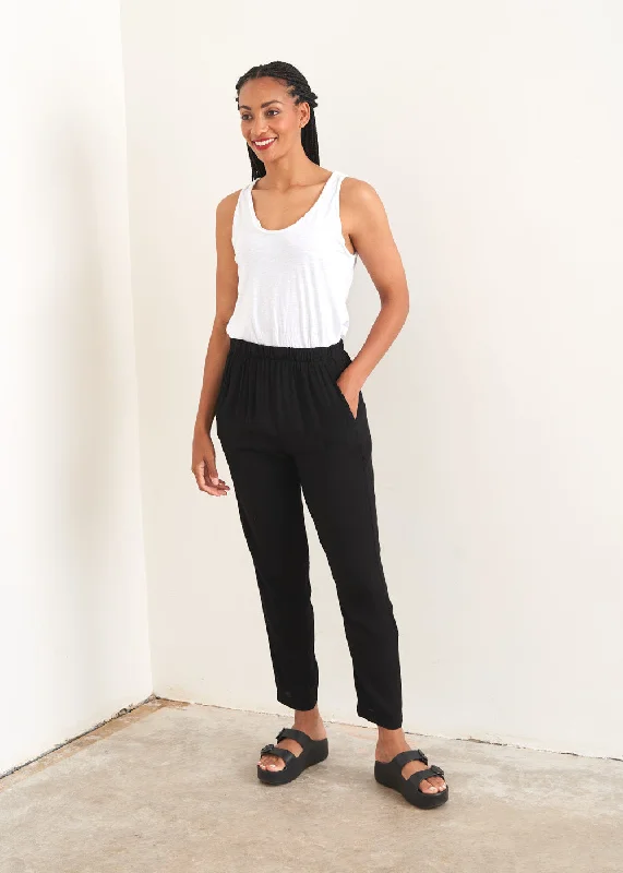 RENATA CREPE TAPERED TROUSER