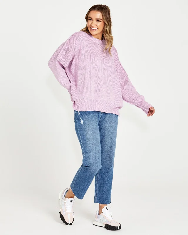 Sass Leora Knit Jumper Lilac