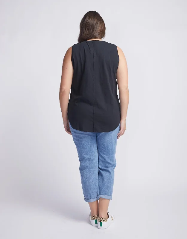 Scoop Tank - Black