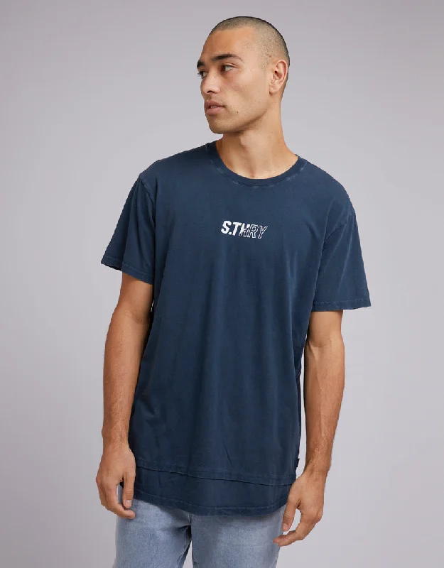 Silent Theory Mens Axel Tee Navy