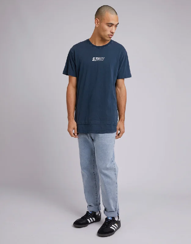 Silent Theory Mens Axel Tee Navy