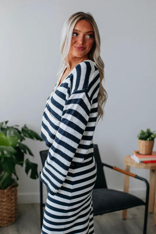 Sullivan Striped Cardigan