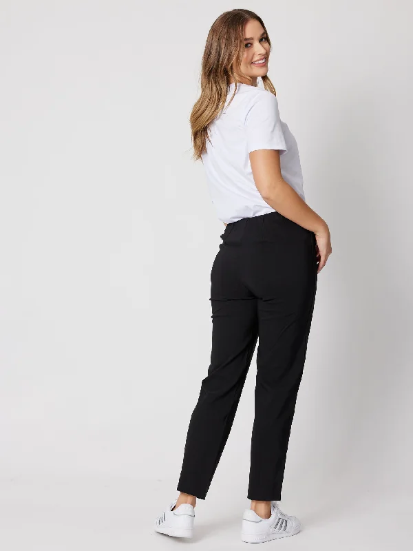 Threadz Basics Full Length Pants Black