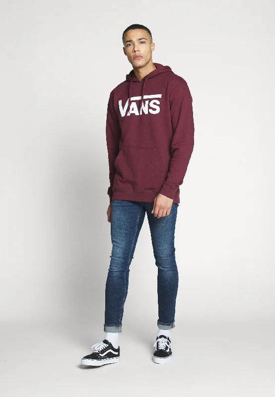 Vans Mens Classic III PO Hoodie Port Royale/White