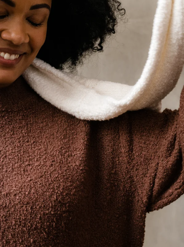 Alexis Boucle Sweater - Mocha