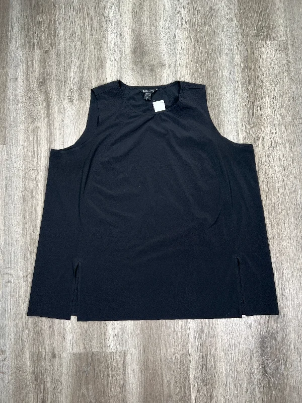 Black Athletic Tank Top Athleta, Size 1x