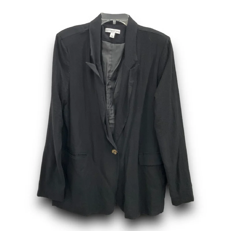 Black Blazer Clothes Mentor, Size L