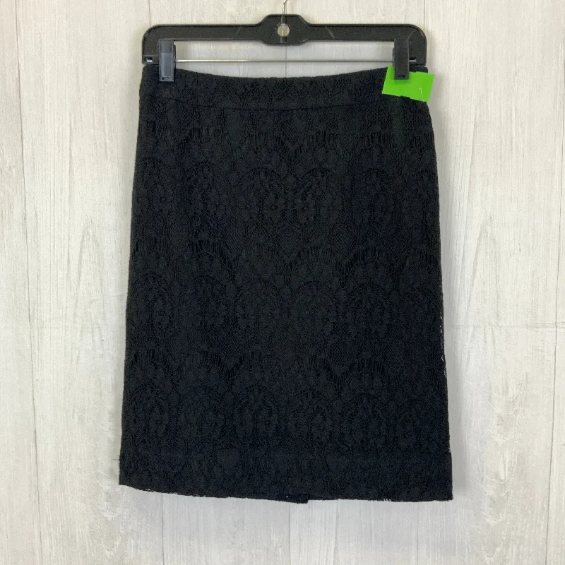 Black Skirt Midi J. Crew, Size Xs