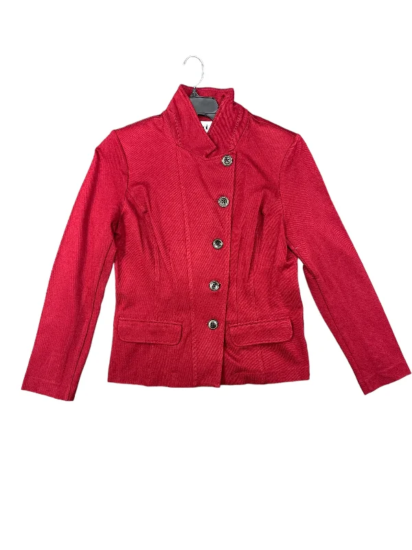 Blazer By Cabi In Red, Size: 12