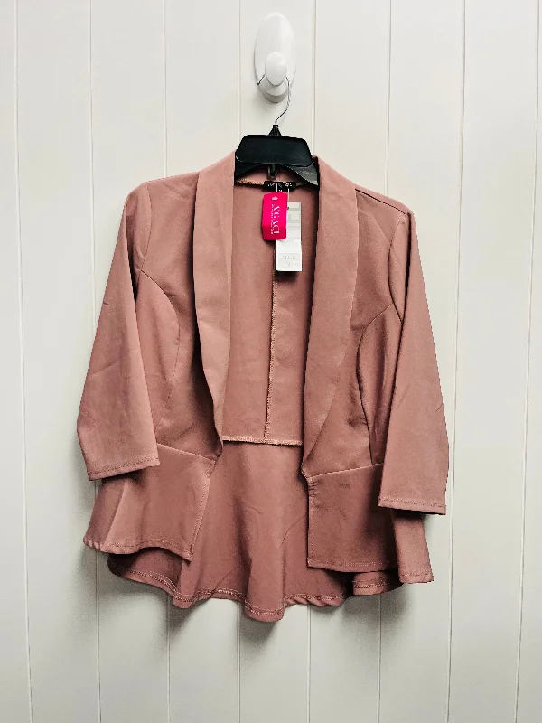 Blazer By MICHELE FASHIONS In Mauve, Size: M