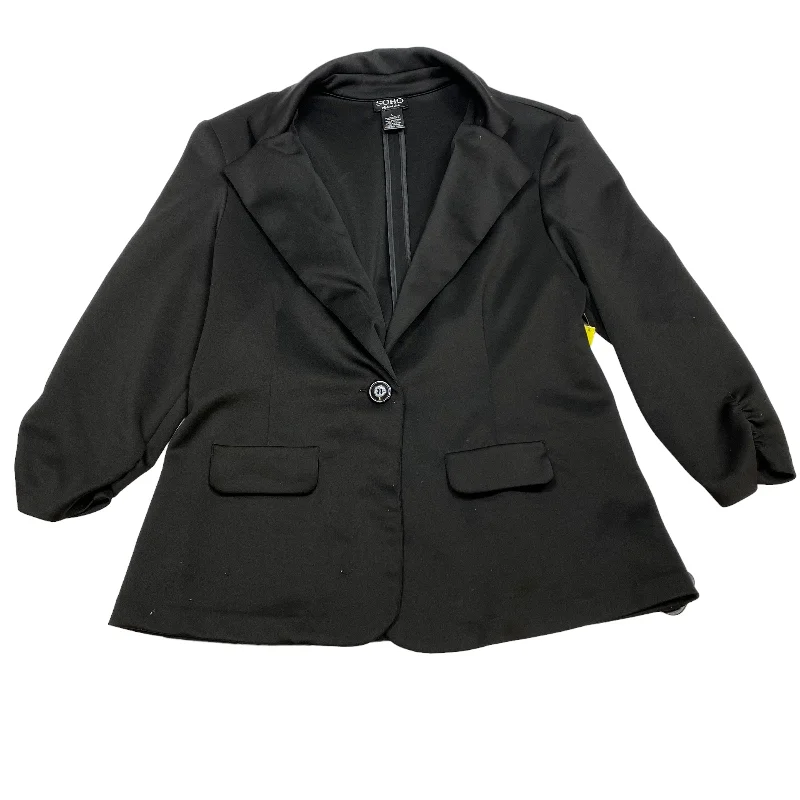 Blazer By Soho Apparel In Black, Size: L