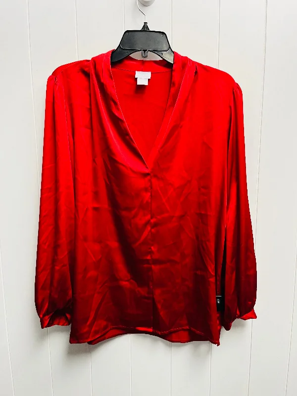 Blouse Long Sleeve By Chicos  Size: M