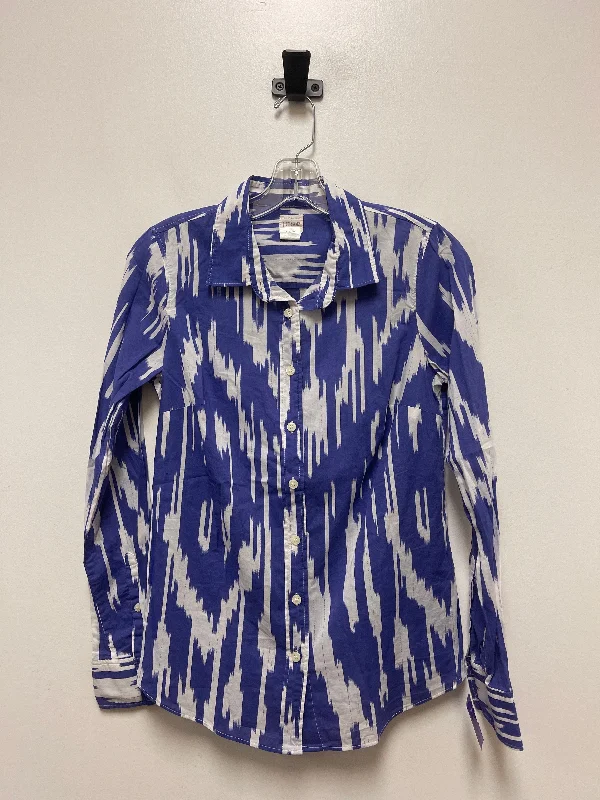 Blouse Long Sleeve By J. Crew  Size: Xs