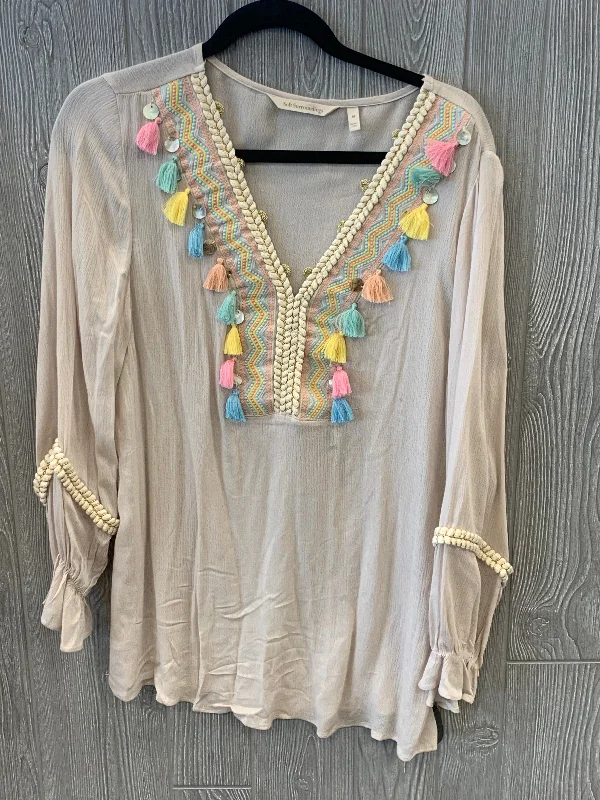 Blouse Long Sleeve By Soft Surroundings  Size: M