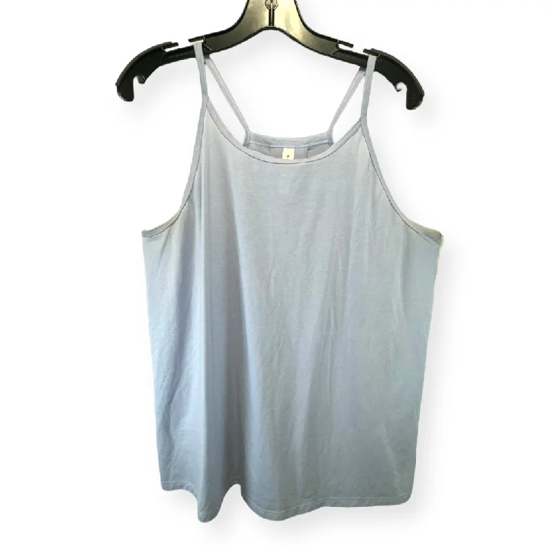 Blue Athletic Tank Top Athleta, Size 1x