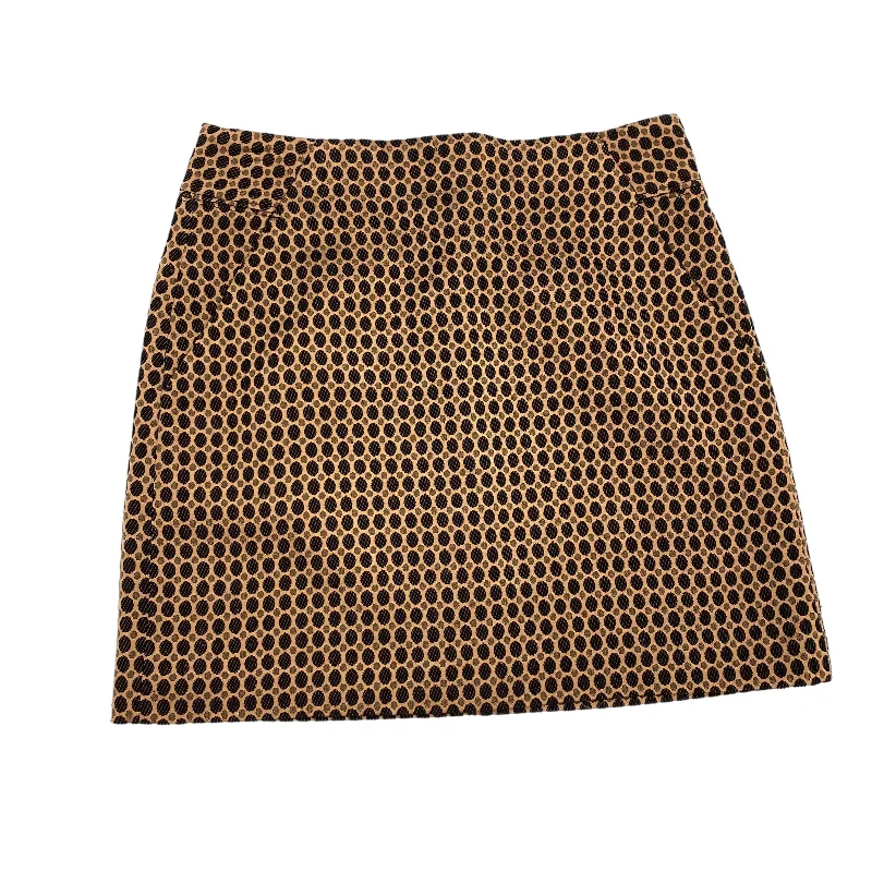 Bronze Skirt Mini & Short Loft, Size 6