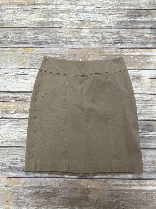 Brown Skirt Mini & Short Banana Republic, Size 4