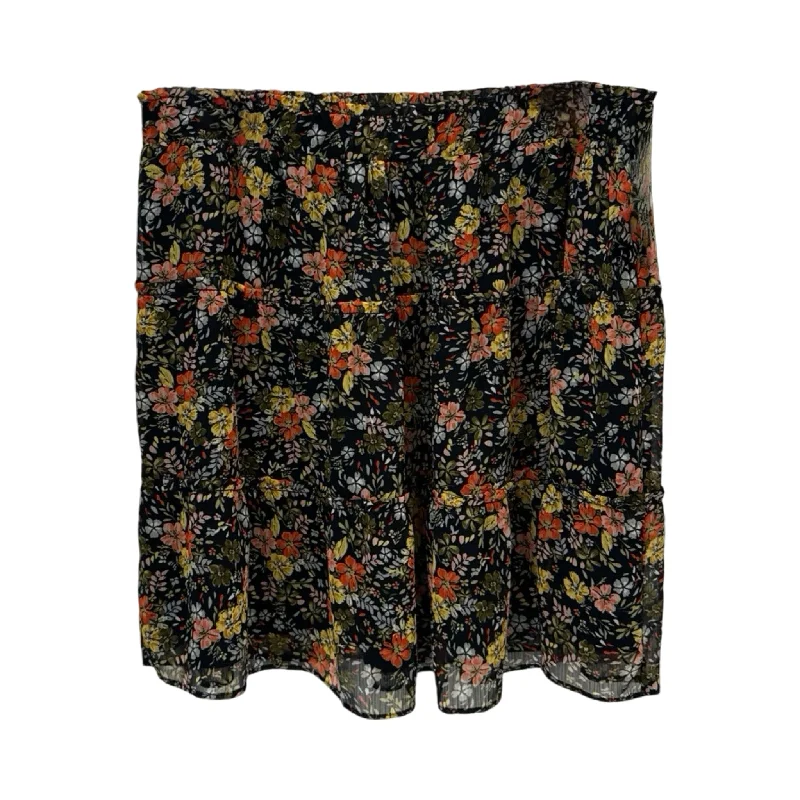 Floral Skirt Mini & Short Loft, Size L