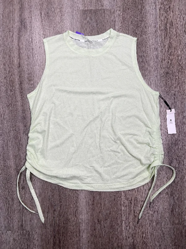 Green Athletic Tank Top Calvin Klein Performance, Size 1x