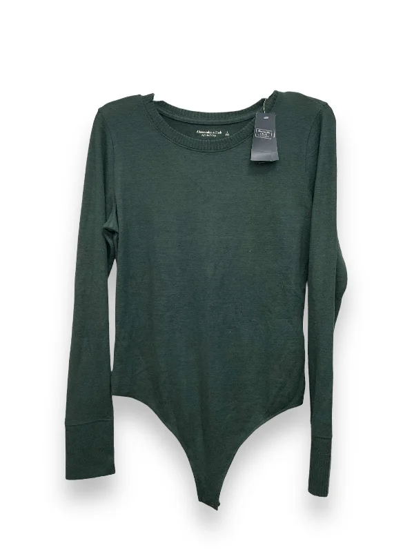 Green Bodysuit Abercrombie And Fitch, Size L