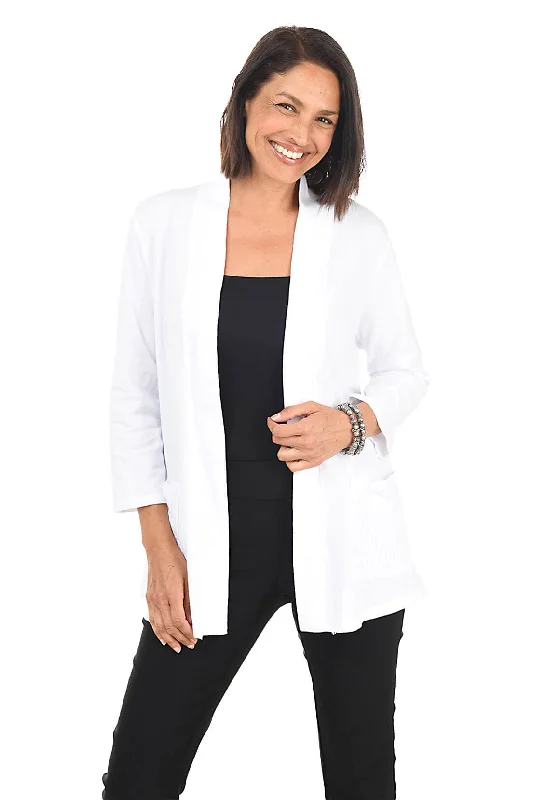 French Terry Double Pocket Cardigan