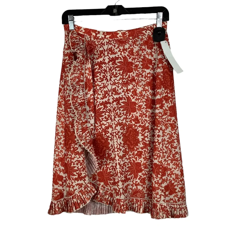 Orange Skirt Designer Delfi Collective, Size S