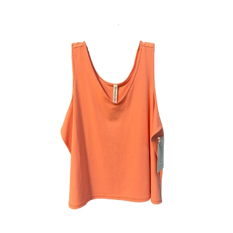 Peach Athletic Tank Top Athleta, Size 3x