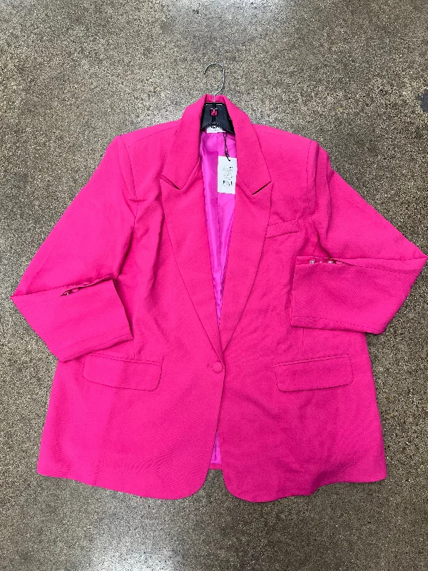 Pink Blazer Clothes Mentor, Size M