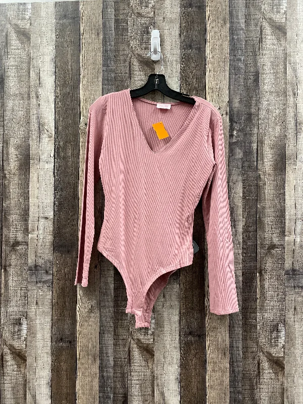 Pink Bodysuit Pink Lily, Size L