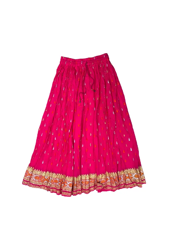 Pink Skirt Maxi Clothes Mentor