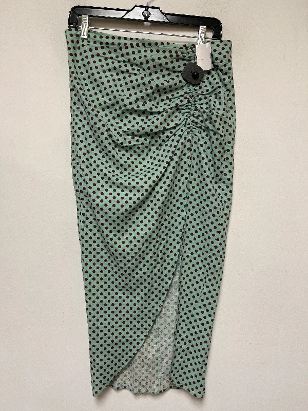 Polkadot Pattern Skirt Maxi Zara, Size 8