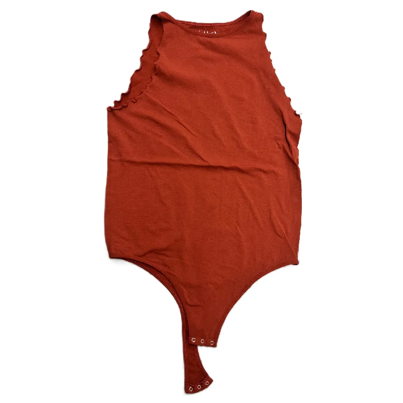 Red Bodysuit By Free People, Size: M