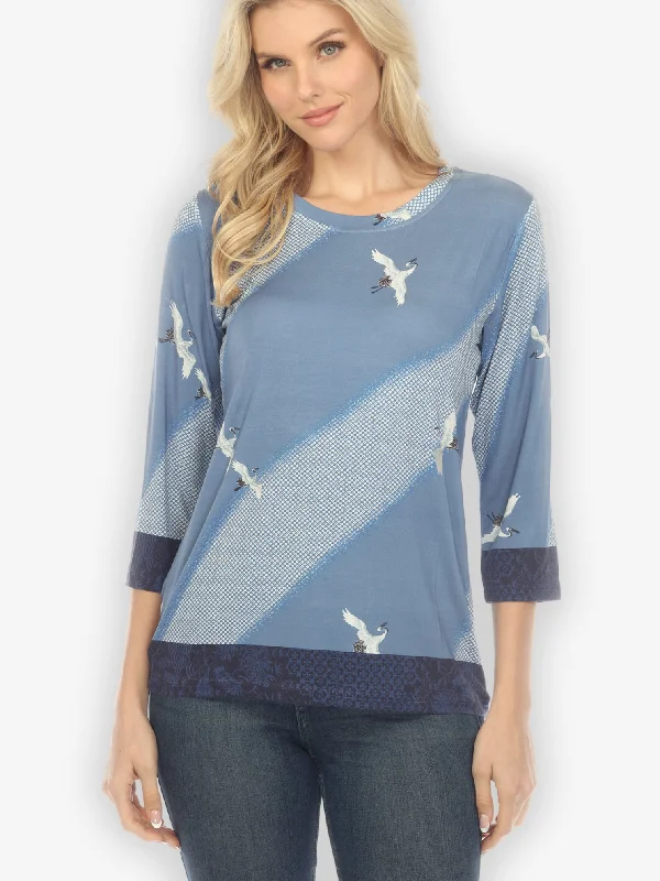 Shibori Flying Crane Exclusive Tee