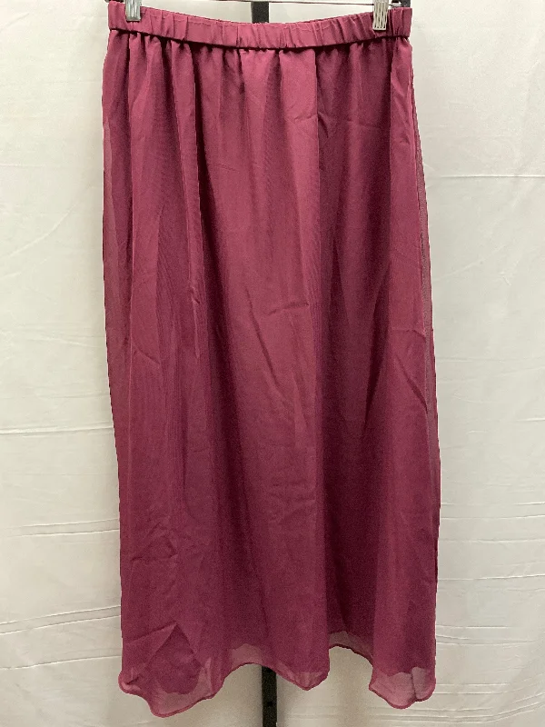 Skirt Maxi By Old Navy In Purple, Size: M