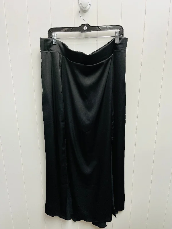 Skirt Maxi By Torrid In Black, Size: 3x