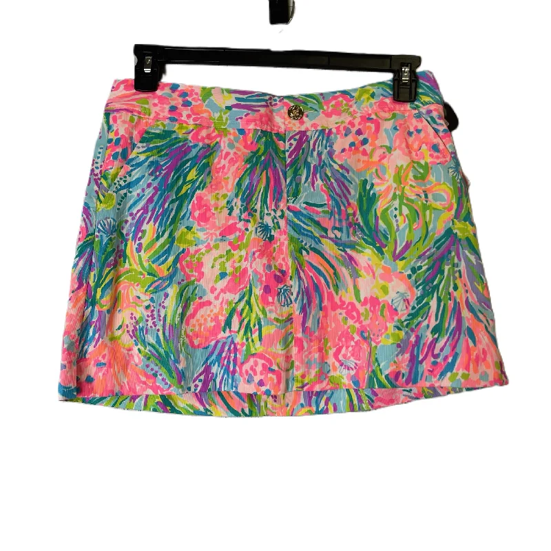 Skirt Mini & Short By Lilly Pulitzer In Multi-colored, Size: 6