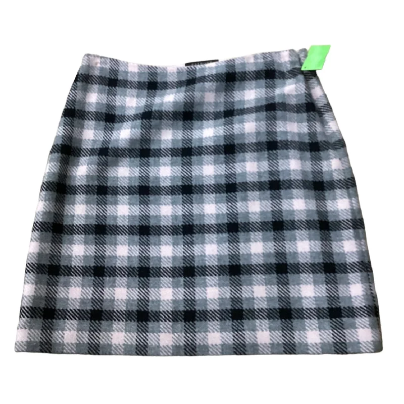 Skirt Mini & Short By Talbots In Plaid Pattern, Size: 8petite