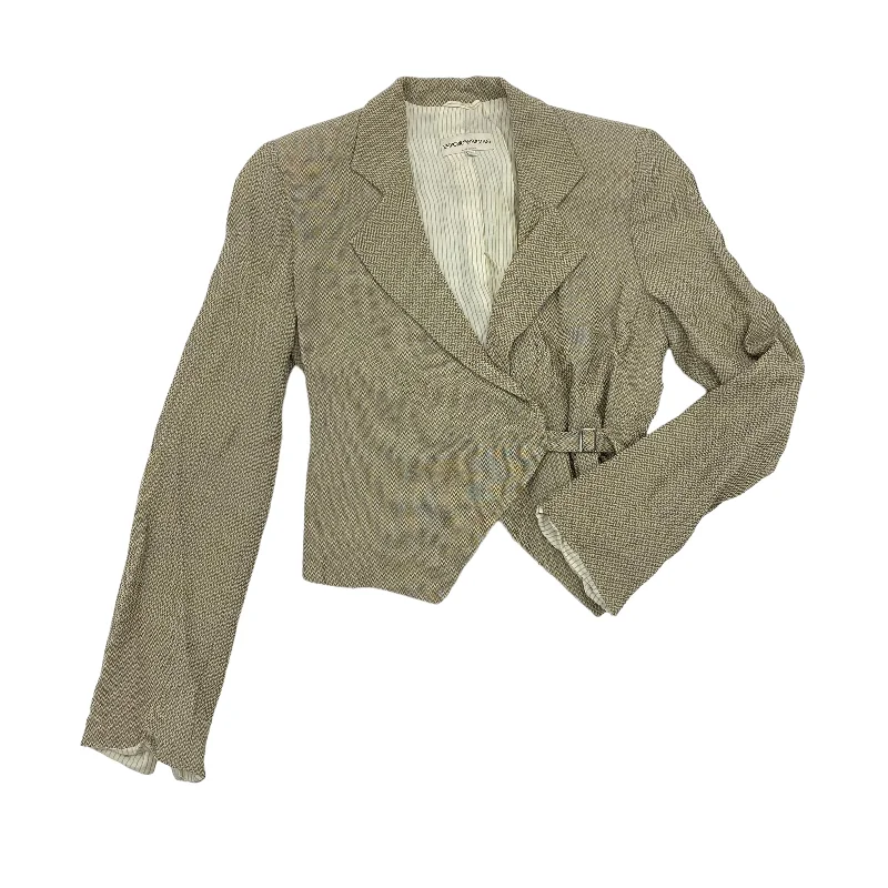 TAN BLAZER by EMPORIO ARMANI Size:8