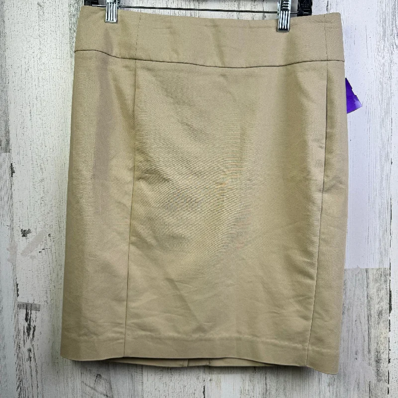 Tan Skirt Mini & Short Apt 9, Size 8