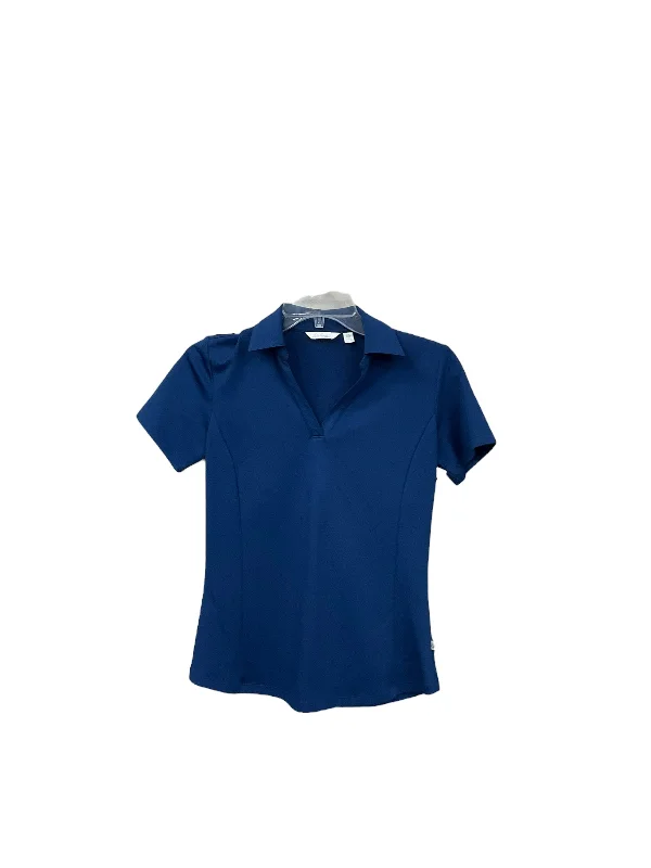 Top Short Sleeve Basic By Lady Hagen In Blue, Size: Xs