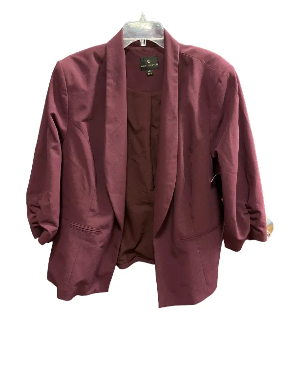 Wine Blazer Worthington, Size 3x