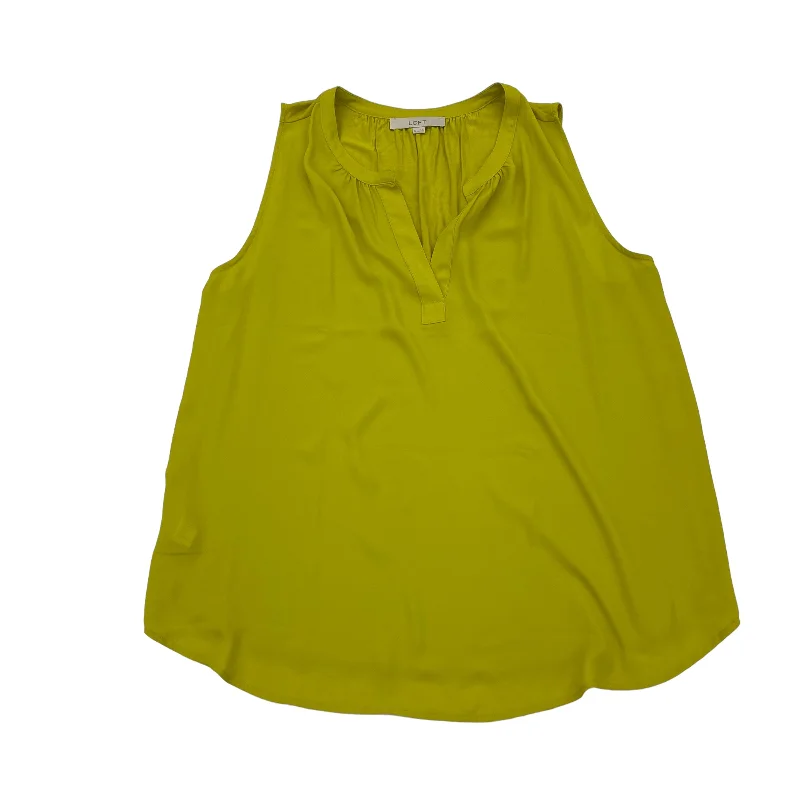 YELLOW LOFT BLOUSE SS, Size XL