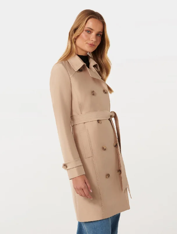 Alicia Short Trench Coat